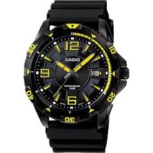 Casio Men's Analogue Watch Mtd-1065B-1A2vef With Resin Strap