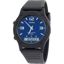 Casio Men's Aw49he 2av Ana Digi Dual Time Watch Wrist Watches Sport