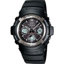 Casio Men's AWG100-1A G-Shock Multi-Band Solar Atomic Analog Watch