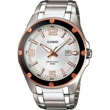 Casio Men's Core MTP1346D-7A2V Silver Stainless-Steel Quartz Watc ...