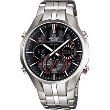 Casio Men's Edifice EFA135D-1A4V Silver Stainless-Steel Quartz Wa ...
