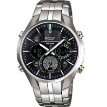 Casio Men's Edifice EFA135D-1A3V Silver Stainless-Steel Quartz Wa ...