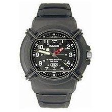 Casio Mens Hda600-1bv 10-year Battery Analog Sport Watch