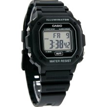 Casio Men's Illuminator Black Resin Digital Watch F108wh-1