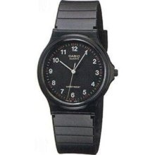 Casio Men's Mq24 1b Black Resin Analog Watch