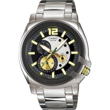 Casio Men's MTP1316D-9AV Silver Stainless-Steel Quartz Watch with
