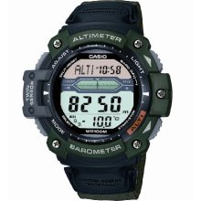 Casio Mens Watch Sgw-300Hb-3Aver Digital With Altimeter And Fabric Strap