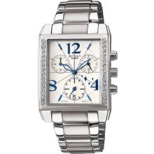 Casio Sheen Chronograph Ladies Watch Shn-5008d-1a Shn5008d 1a