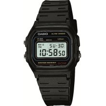 Casio W59-1 Men's Classic Digital Grey Dial Black Alarm Chrono Watch