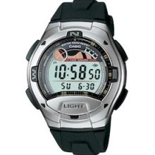 Casio W753 1AV Watch Men s Black Digital Sports Tide Graph Alarm