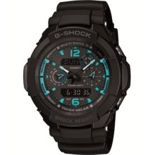 Casio Watch Shock Sky Cockpit Tough Movement Adopt Solar Radio Gw-3500b-1a2jf