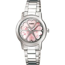 Casio Women's Core LTP1323D-4A Silver Stainless-Steel Quartz Watc ...