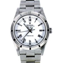 Certified Pre-Owned Rolex Oyster Perpetual Air-King Steel Watch 14010M