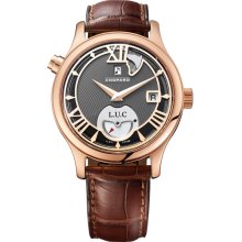 Chopard 18k Rose Gold LUC Mens Watch 161912-5002