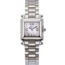 Chopard Happy Sport Classic Square 5 Floating Diamonds 278893-3006