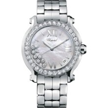 Chopard Happy Sport Stainless Steel Ladies Watch 27/8478-20