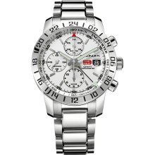 Chopard Mille Miglia Chrono GMT Steel Watch 158992-3002