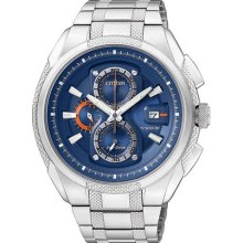 Citizen CA0200-54L Super Titanium Eco-Drive Mens Watch Chronograph