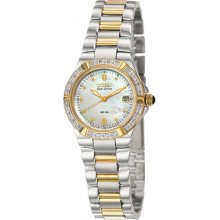 Citizen Eco-drive 24 Diamonds Mop Dial Two-tone Women's Fashion Watch Ew0894-57d