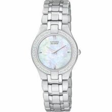 Citizen Eco-Drive Diamonds Stiletto Mother-of-pearl Dial Women's watch