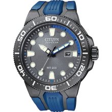 Citizen Eco-Drive Mens Blue Scuba Watch