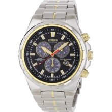 Citizen Eco-Drive Perpetual Alarm Chronograph Mens Watch BL5434-51E