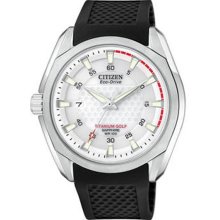 Citizen Eco-Drive Titanium Golf Rubber Men's Watch BM7120-01A