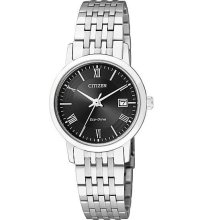 Citizen Lady 2010 Eco-drive Wicca E011 Watch +warranty Ew1580-50e