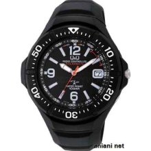 Citizen Q&q Solarmate Analog Display Sports Type Black Hg10-305 Men's Watch