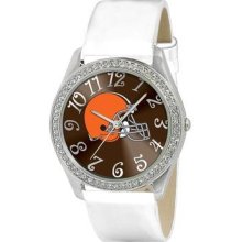 Cleveland Browns Glitz Ladies Watch - Nfl-gli-cle