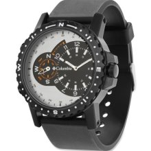 Columbia Waypoint Compass Watch Mens , Black/Black/Orange