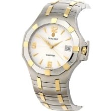 Concord Saratoga Stainless Steel And 18k Gold 2 Tone Watch