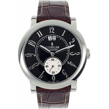 Corum Grande Date Steel Brown Mens Watch 922 201 20 0F02 BN12