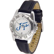 Creighton University Bluejays Womens Leather Wrist Watch