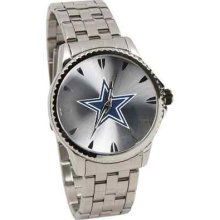 Dallas Cowboys Manager Stainless Steel Watch