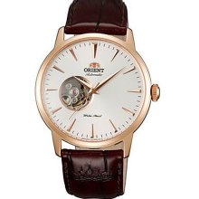 DB08001W FDB08001W Orient Automatic Mens Leather Dress Watch