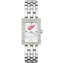 Detroit Red Wings Ladies Allure Watch Stainless Bracelet LogoArt