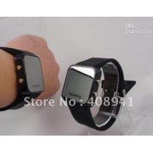 Dhl/ems Shipping+ New Boy Girls Odm Jelly Watch, Odm Mirror Led Watc