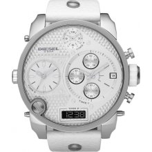 Diesel Oversized Big Face All White SBA Watch DZ7194