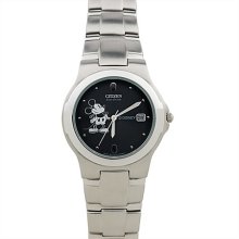 Disney Wrist Watch - Citizen Eco-Drive - Stainless Steel Mickey Mouse for Men