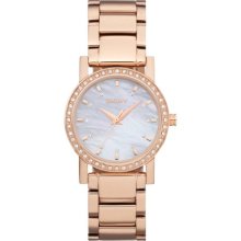 DKNY 3-Hand Analog with Glitz Women's watch #NY8121