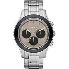 DKNY 3-Hand Chronograph Stainless Steel Men's watch