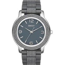 DKNY Glitz Grey Dial Women's Watch