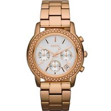 DKNY Glitz Mother-of-Pearl Dial Women's Watch