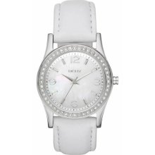 DKNY Glitz White Watch NY8376