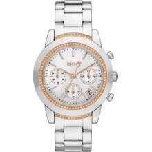 DKNY Ladies Chronograph Stone Set NY8589 Watch