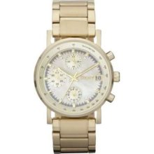 DKNY Ladies' Gold Tone Stainless Steel Bracelet Chronograph NY4332 Watch
