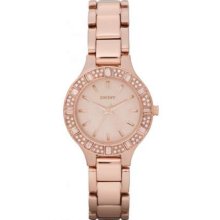 DKNY Ladies Rose Gold Analogue NY8486 Watch