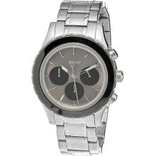 Dkny Silver Tone Black Chronograph Men's Watch Ny8659