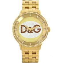 Dolce & Gabbana Gold Large Primetime Watch Dw0379